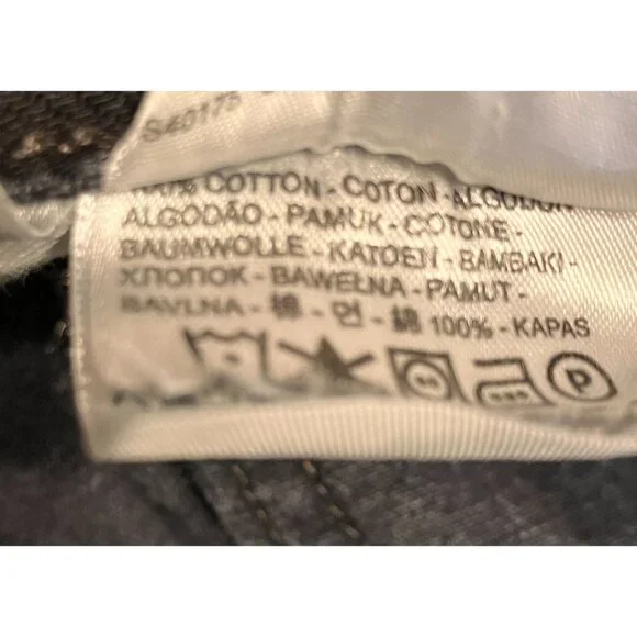 LEVI'S 501 Mens Vintage Button Fly Distressed Red Tab Jeans 33x34 Black AN EXC - Picture 10 of 12